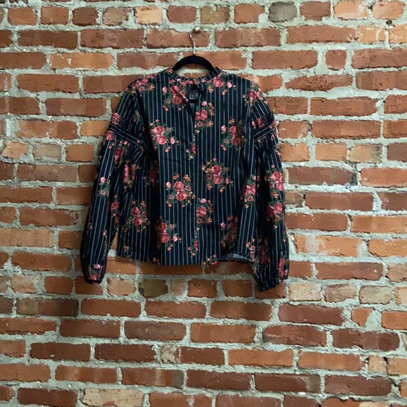 H&M printed blouse - Picture 2 of 8